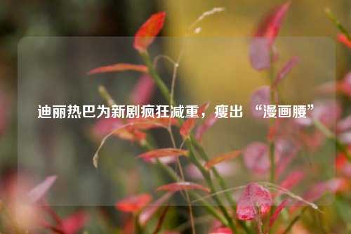 迪丽热巴为新剧疯狂减重，瘦出 “漫画腰”